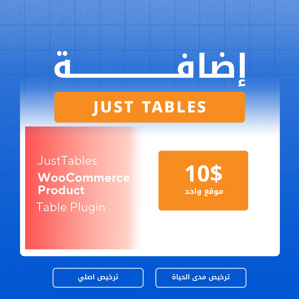 Just Tables